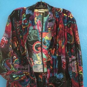 CHICO'S -  long sleeve jacket